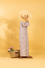 Load image into Gallery viewer, RESORT WEAR - Puffed Sleeve - Brown Floral