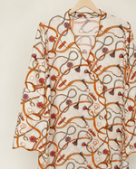 Load image into Gallery viewer, Waves Jalabiya - White Chains