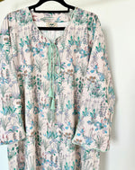 Load image into Gallery viewer, BEDAZZLED COLLECTION - Waves Jalabiya - Pastel Wildflower