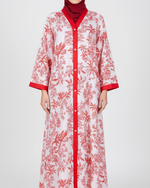 Load image into Gallery viewer, RESORT WEAR - Front Buttons - Tropical Red