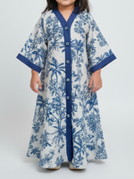 Load image into Gallery viewer, KIDS - RESORT WEAR - Front Buttons - Tropical Blue