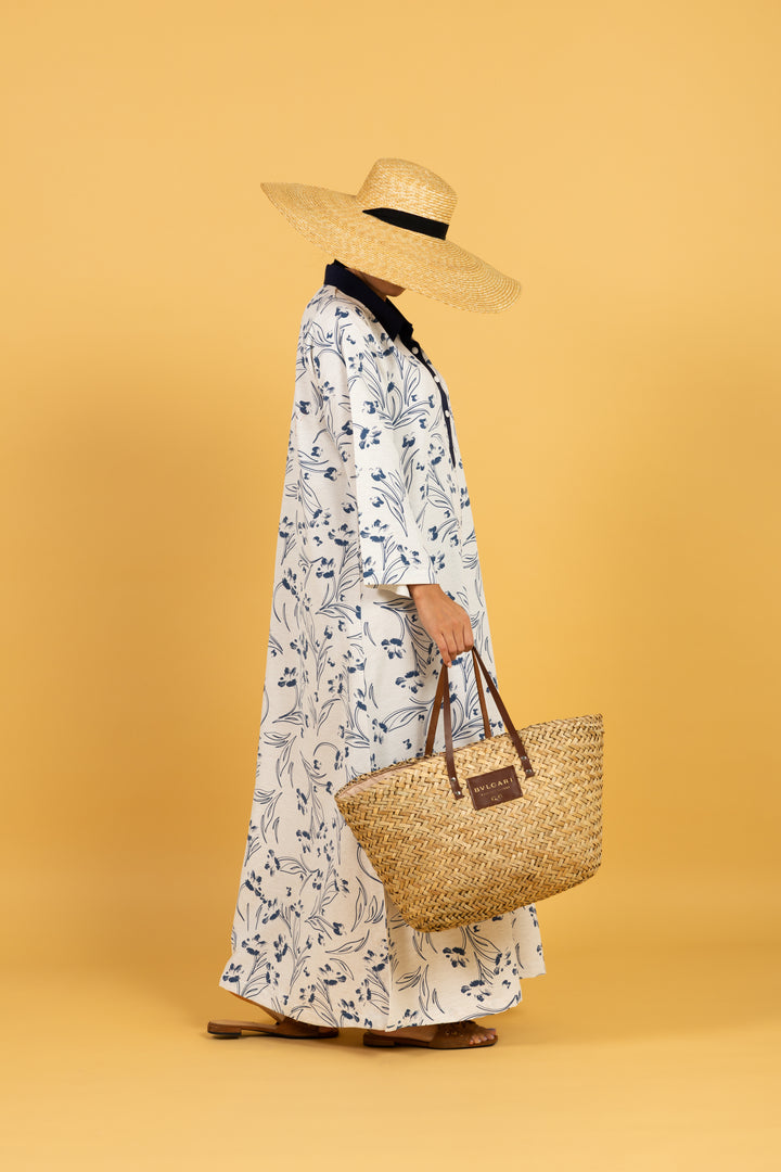 RESORT WEAR - Shirt Collar - Navy Blue
