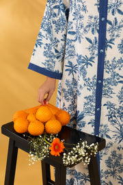 RESORT WEAR - Front Buttons - Tropical Blue