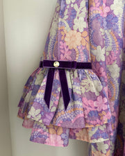 BEDAZZLED COLLECTION - Double Ruffles - Classic Lace Print