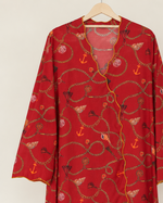Load image into Gallery viewer, Waves Jalabiya - Red Chains