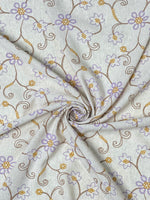 Load image into Gallery viewer, Fabric - Floral Purple
