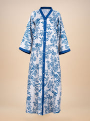 RESORT WEAR - Front Buttons - Tropical Blue