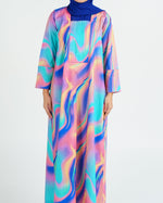 Load image into Gallery viewer, Indian Cotton Linear Panels - Pastel Gradient
