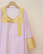 Load image into Gallery viewer, ZARI COLLECTION - Pastel Stripes Jalabiya