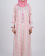 Load image into Gallery viewer, ZARI COLLECTION - Blush Heart Stripe Jalabiya