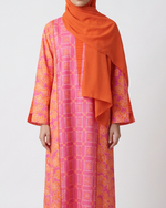 Load image into Gallery viewer, MYAZAA COLLECTION - Orange and Pink 1 Jalabiya
