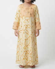 KIDS EMBROIDERY COLLECTION - Yellow Chains