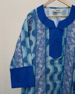 Load image into Gallery viewer, MYAZAA COLLECTION - Blue 1 Jalabiya