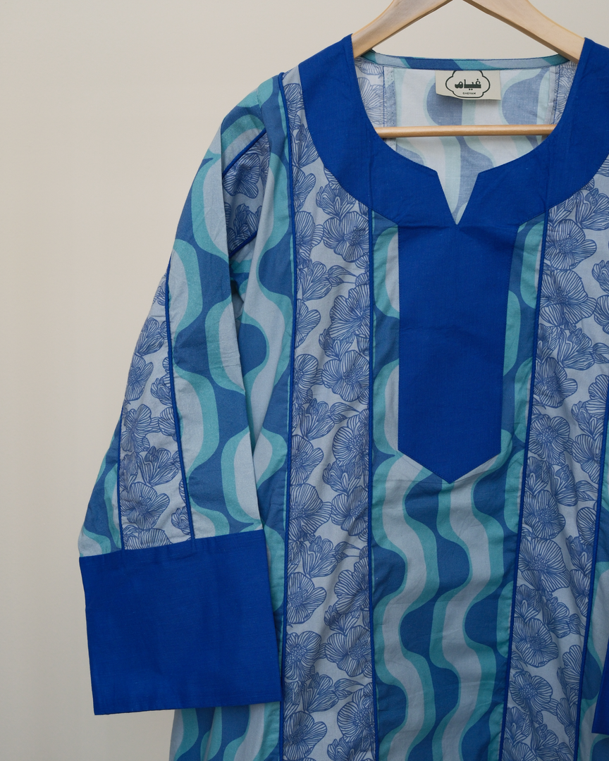 MYAZAA COLLECTION - Blue 1 Jalabiya