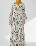 Load image into Gallery viewer, Classic Ribbons Jalabiya M005 - Abstract Print
