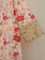 Load image into Gallery viewer, Organza Sleeve - Red and Yellow Flowers
