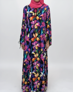 Load image into Gallery viewer, Ribbons Jalabiya M010 - Vibrant Purple
