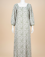 Load image into Gallery viewer, RESORT WEAR - Puffed Sleeve - Green Floral
