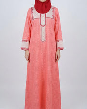 ZARI COLLECTION - Vertical Motif Jalabiya