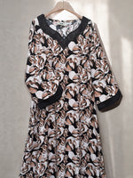 Load image into Gallery viewer, Organza Touch - Black and Beige
