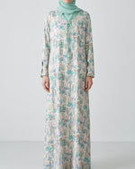Load image into Gallery viewer, BEDAZZLED COLLECTION - Waves Jalabiya - Pastel Wildflower