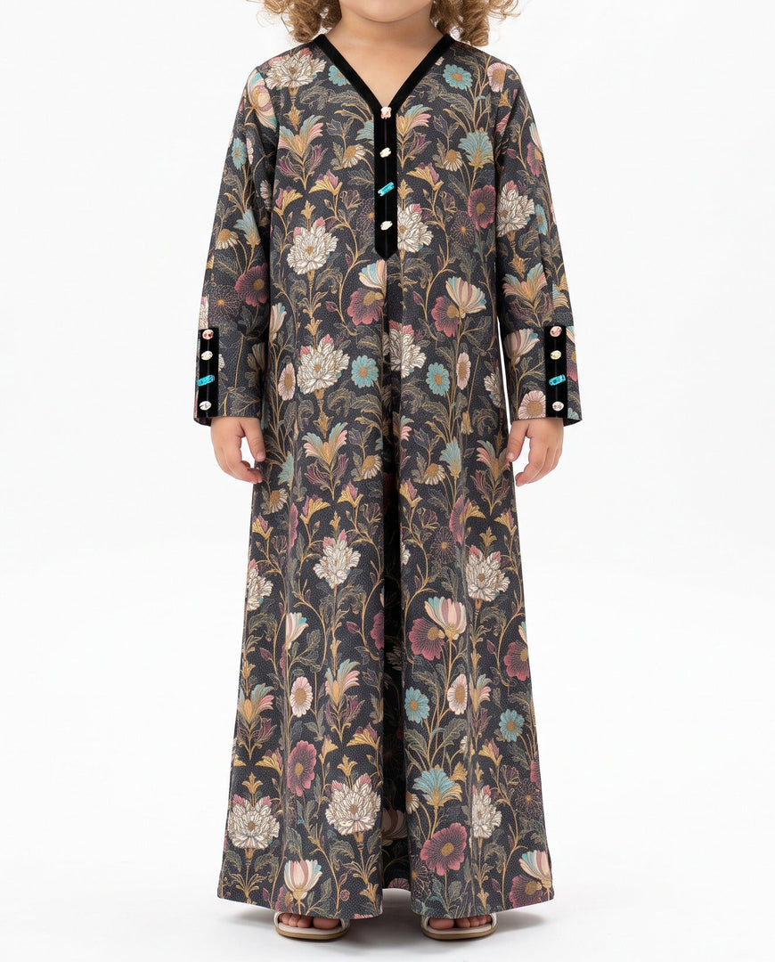 KIDS BEDAZZLED COLLECTION - Jewels Jalabiya