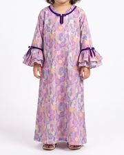 KIDS BEDAZZLED COLLECTION - Double Ruffles - Classic Lace Print