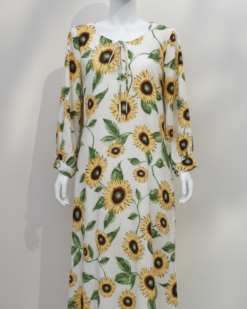 Puffed Sleeve - Sunflower